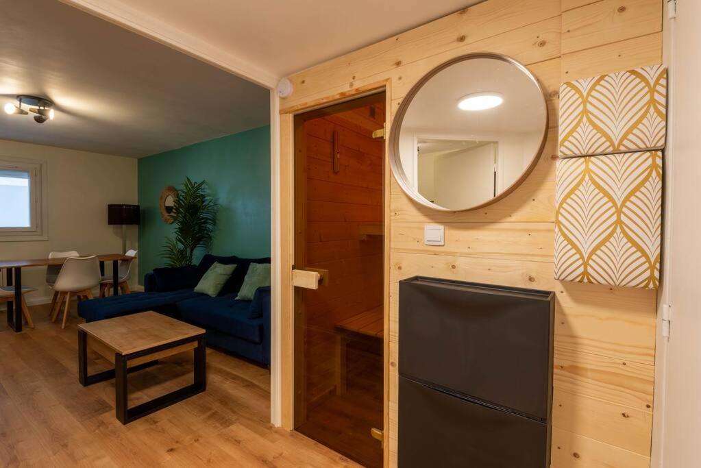 Balneo & Sauna, Sejour Detente Aux Teinturiers - Metro Charpennes - Garage Віллербанн Екстер'єр фото